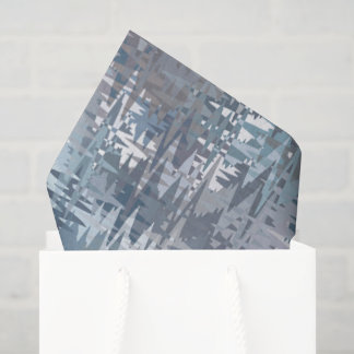 Pastel Gedempte Kleur Abstract Patroon Tissuepapier
