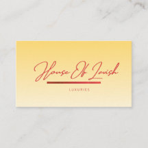Pastel Geel Goud Signature House Of Lavish