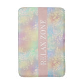 Pastel gekleurd badmat (Voorkant Verticaal)