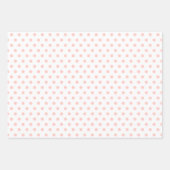 Pastel gekleurde stip inpakpapier vel (Voorkant)