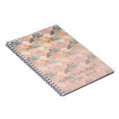 Pastel Geometric Pop | Soft Spectrum Custom Notitieboek (Rechterzijde)