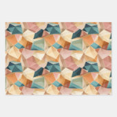 Pastel Geometric Pop | Wrapping Paper Sheets Set (Voorkant)