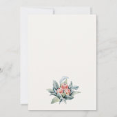 Pastel gestapelde bekertjes Vrijgezellenfeest Tea Bedankkaart (Achterkant)