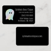  pastel Ghost Visitekaartje (Voorkant / Achterkant)