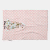 Pastel Gingerbrood Suiker Cake Kitchen Towel Theedoek (Horizontaal)