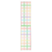 Pastel Gingham Korte Tafelloper (Voorkant)