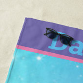 Pastel Girls Dance Beach Serviette (En situation)