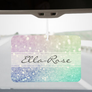 Pastel Glitter Bokeh BackgroundGlam Elegant Glitte Luchtverfrisser