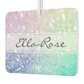 Pastel Glitter Bokeh BackgroundGlam Elegant Glitte Luchtverfrisser (Links)
