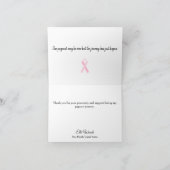 Pastel Glitter Pageant Dank je kaart (Binnen)