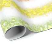 Pastel Glitter Rainbow Cadeaupapier (Rol Hoek)