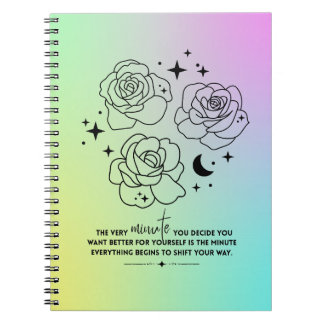 Pastel Gloeiende Notitieboek