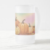 Pastel Glossy Citrouilles Mug Frosted (Devant droit)