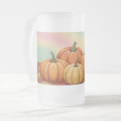 Pastel Glossy Citrouilles Mug Frosted (Devant gauche)
