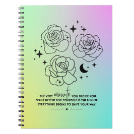 Pastel Glow Up Notebook Notitieboek