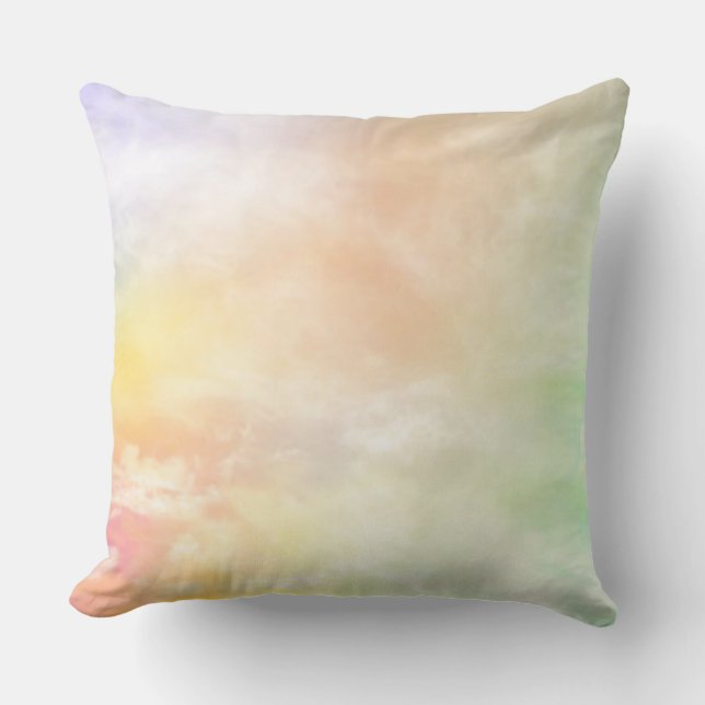 Pastel gooit kussen. kussen (Voorkant)