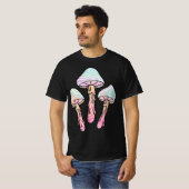 Pastel Goth Dripping Mushrooms T-shirt (Voorkant volledig)