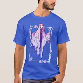 Pastel Goth Ghostarot stijl cadeau T-shirt