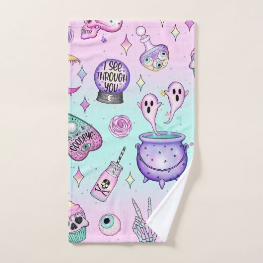 pastel goth motif (Serviette à main)