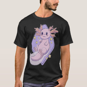 Pastel Goth Schattig Axolotl Mexicaanse Wandelende T-shirt