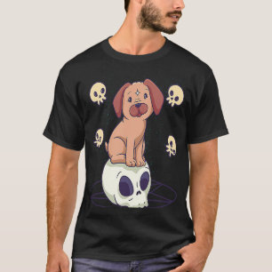Pastel Goth Schattige Griezeldweildeheks Pugschede T-shirt