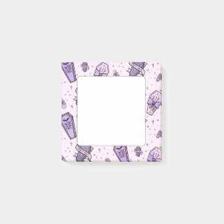 Pastel Gothic Coffins Patroon Post-it® Notes