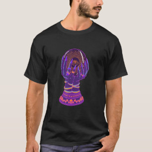 Pastel Gothic Crystal Ball Fortune Teller Palm Rea T-shirt