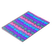 Pastel Gothic Emo Scene Drippy Pattern Notitieboek (Linkerzijde)