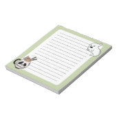 Pastel Gothic Ghoul & Ghost Notitieblok (Gedraaid)