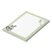 Pastel Gothic Ghoul & Ghost Notitieblok (Gedraaid)