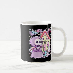 Pastel Gothic Grim Reaper Xmas Halloween Easy Cost Koffiemok