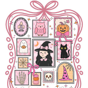 Pastel Gothic Halloween Girly Coquette Gallery Wal T-shirt