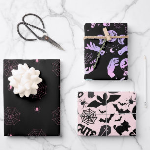 Pastel Gothic Inpakpapier Vel