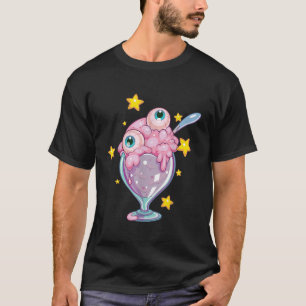 Pastel Gothic Milkshake Spooky Monster Scary Ice C T-shirt