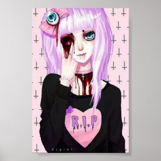 Pastel-gothic Poster (Voorkant)