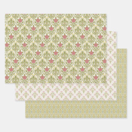 pastel gothic revival inpakpapier vel