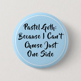 Pastel-Gothic Ronde Button 5,7 Cm