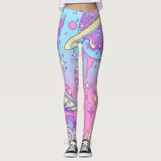 Pastel Gothic Space Leggings