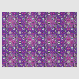 Pastel Gothic - Witchy - Paarse Halloween Tissuepapier