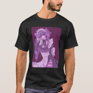 Pastel Gothic Yami Kawaii Aesthetische Anime Girl T-shirt