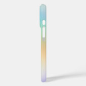 Pastel gradient blue yellow and purple Case-Mate iPhone case (Achterkant / Links)