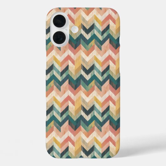 Pastel Gradient Chevron Harmony Case-Mate iPhone Case (Achterkant)