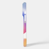 Pastel Gradient coque iphone - Floral Design (Verso / Gauche)