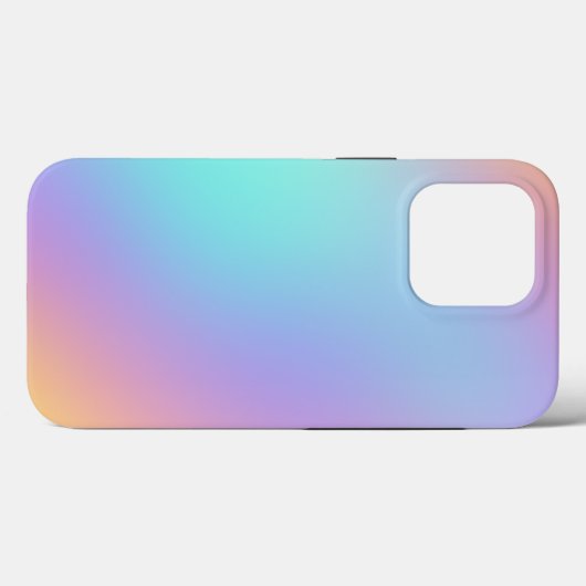 Pastel Gradient Coque-Mate iPhone 13 Coque (Verso (horizontal))