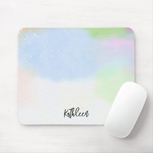 Pastel Gradient Personalized Mouse Pad Stylish Muismat (Met muis)