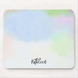 Pastel Gradient Personalized Mouse Pad Stylish Muismat