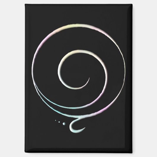 Pastel Gratitude  Magneet (Voorkant)