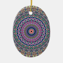 Pastel Gravel Garden Mandala