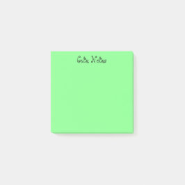 Pastel Green Forest Post-it® Notes