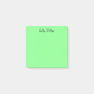 Pastel Green Forest Post-it® Notes